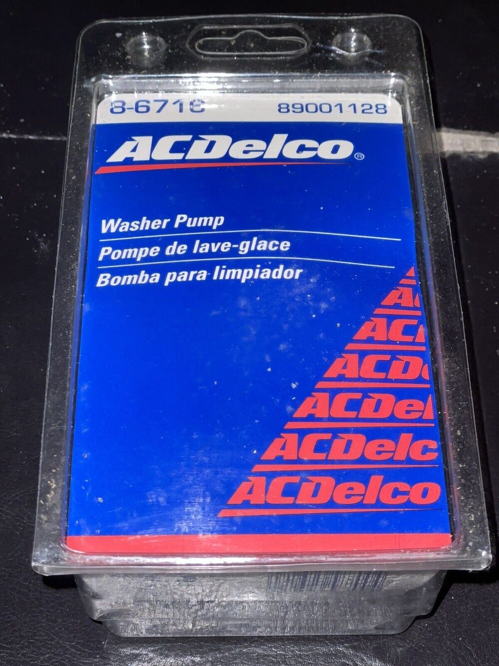 Windshield Washer Pump ACDelco 8-6716 89001128 For Multiple GM Cars 1991-2000